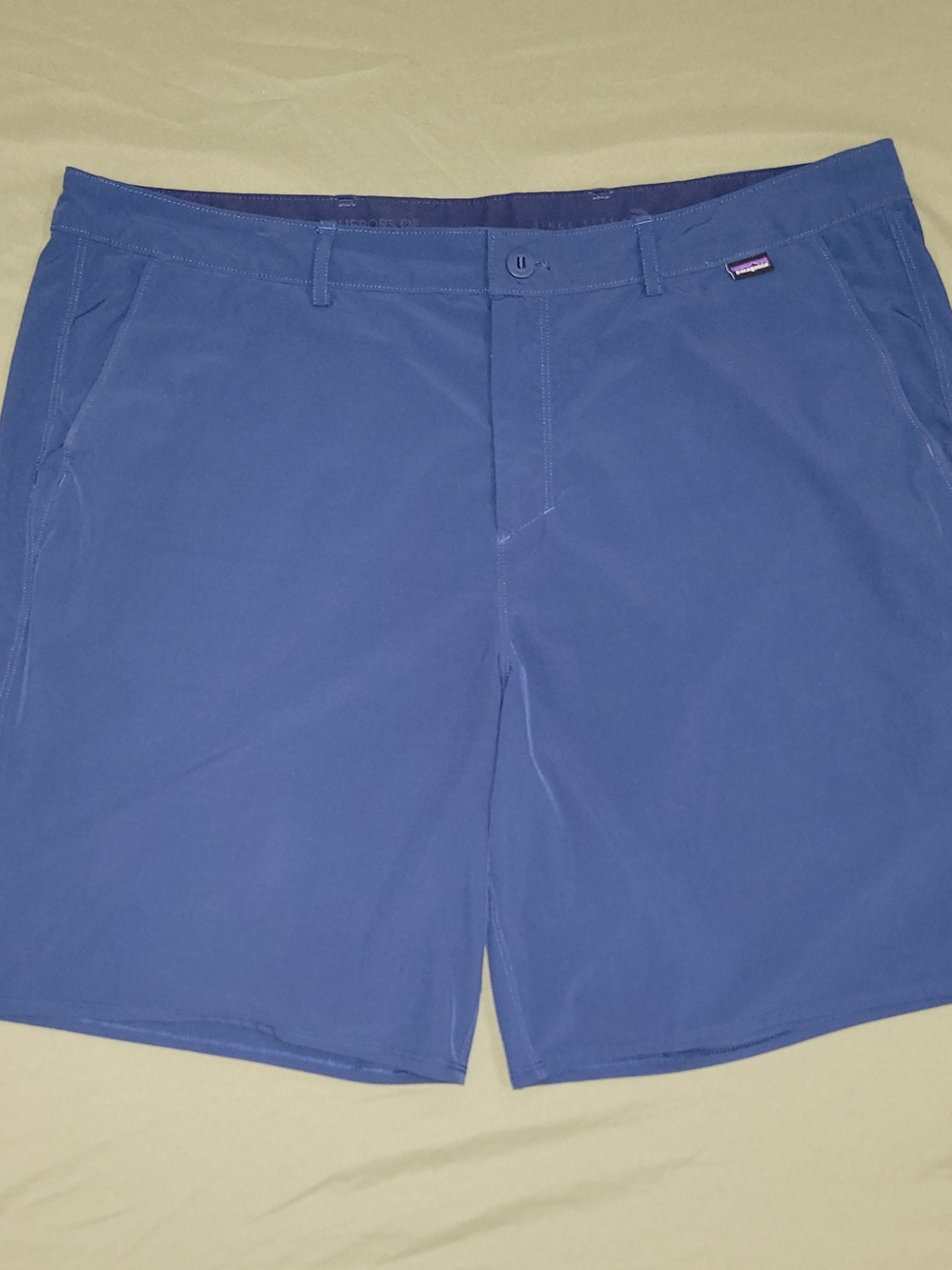 Patagonia Hydropeak Hybrid Walk Shorts Mens Sz 38 Tidepool Blue
